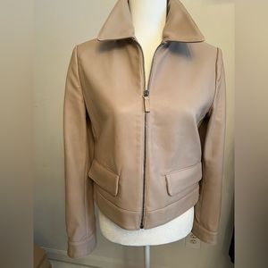 Prada Tan Leather Jacket